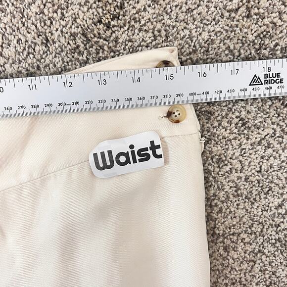 Ralph Lauren Womens 6P Old Money Equestrian Vacation Wide Leg Pants 100% Silk - Picture 8 of 11